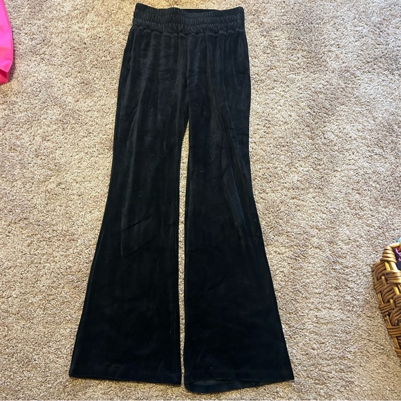 Free people movement Take The Lead Velour Pants black size small - Picture 2 of 7